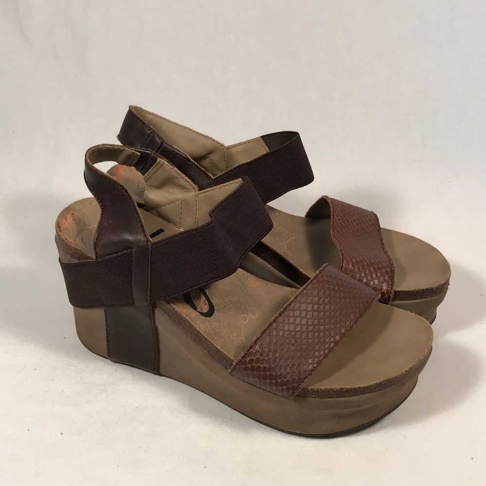 OTBT Bushnell Wedge Sandals Women 7.5 M